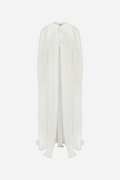 Lumi Pleated Chiffon Cape Ila Official