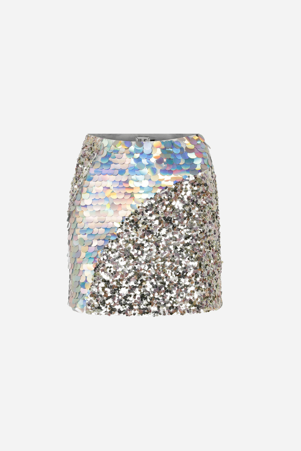 Alda - Mini Skirt With Patchwork Sequin – ILA Official